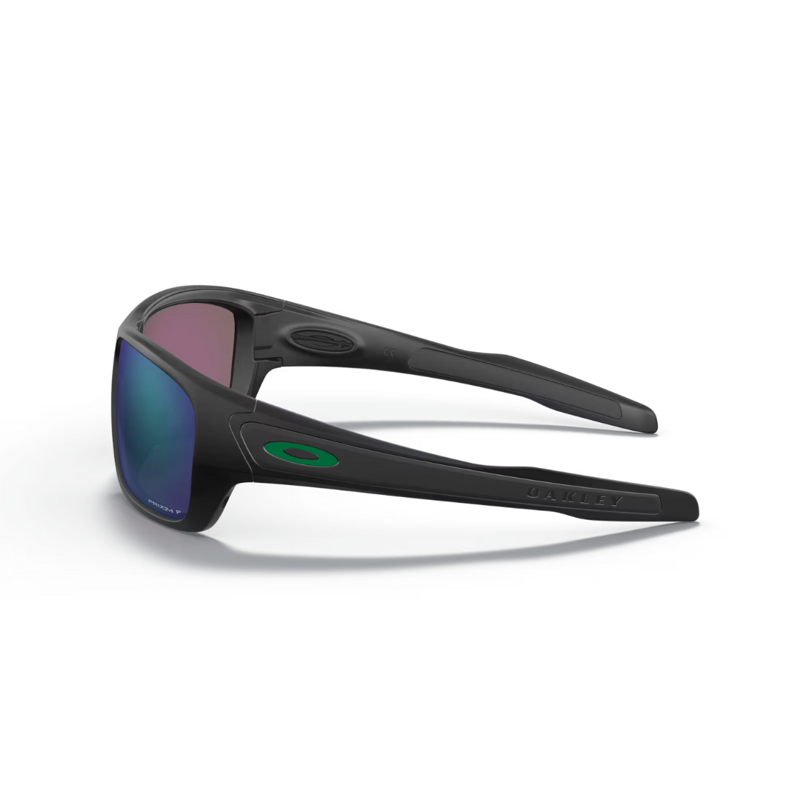 Oakley Turbine in Matte Black Prizm Jade Polarized Lens-2